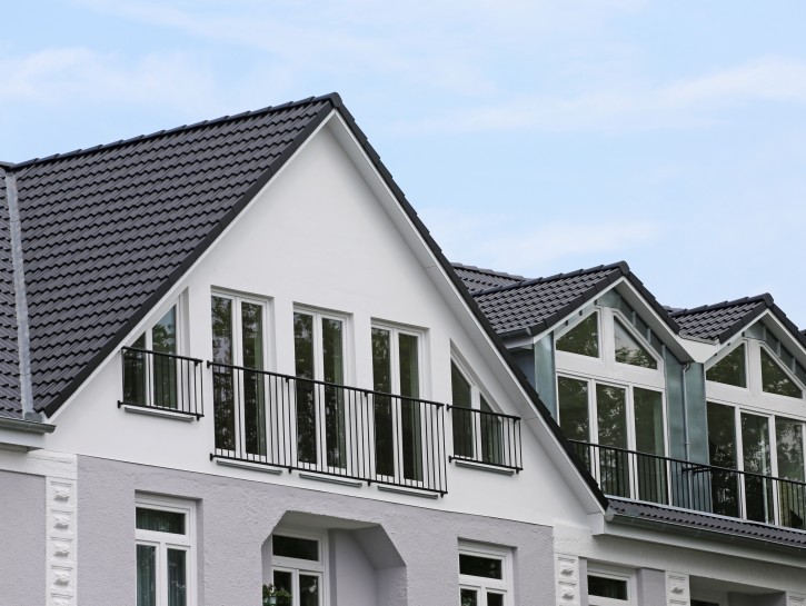 AuÃengeländer für fenster: stilvolle absturzsicherung an modernen ...