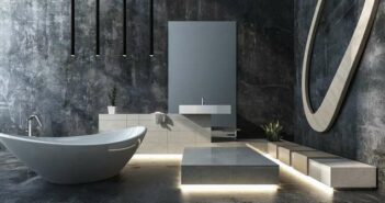 Badspiegel und Infrarotheizung: Die perfekte Kombination für das Wohlfühlbad ( Foto: Adobe Stock - XtravaganT_)