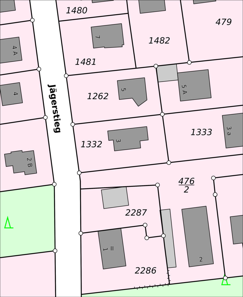 Liegenschaftskarten und ähnliche Dokumente haben noch weitere Vorteile. Durch ihre intuitive, aber dennoch detailgetreue Darstellung werden sie oft zur Abwicklung und als Informationsgrundlage von Immobiliengeschäften verwendet. ( Foto: geoindex)