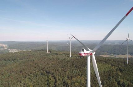 ENTEGA führt bedarfsgesteuerte Nachtkennzeichnung für Windräder (Foto: ENTEGA)