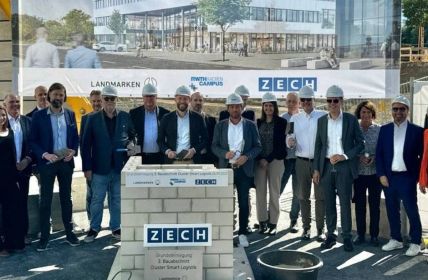 Neues Cluster auf RWTH Aachen Campus komplettiert (Foto: Andreas Kuchem. Landmarken AG)