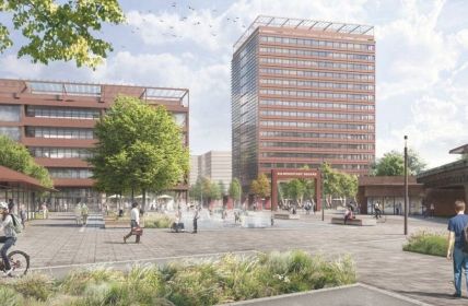 Siemens und Berlin investieren in neues Stadtviertel (Foto: Siemens AG, Greenbox Landschaftsarchitekten)