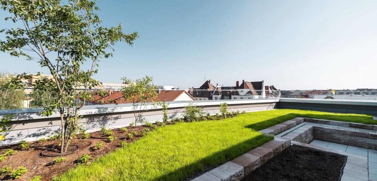 Wasserspeicher aktivieren: Kapillarbrücken optimieren die Wasserverteilung auf (Foto: Optigrün international AG)