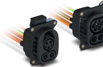 Höchste Leistung: CCS-FahrzeugLadedosen mit 375 kW von Phoenix Contact Phoenix Contact erreicht Meilenstein: High Power Charging mit 375 (Foto: Phoenix Contact GmbH & Co. KG)