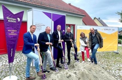 Glasfaserausbau in Bad Berka: Schnelle Verbindungen für (Foto: TEAG Thüringer Energie AG)