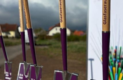 Glasfasererschließung in Goldbach: Bauarbeiten haben (Foto: TEAG Thüringer Energie AG)