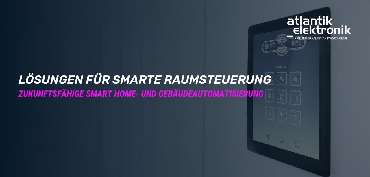 Intuitive KI-gestützte Raumsteuerung von Atlantik Elektronik für moderne Gebäudeautomation Flexible HMI-Lösungen optimieren Raumsteuerung, Sicherheit, Energieeffizienz, Komfort und (Foto: JHE ATE 2025)