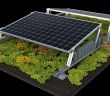 Optigrün-Solar TOP optimiert PV-Aufständerungen für begrünte Flach- und (Foto: Optigrün international AG)