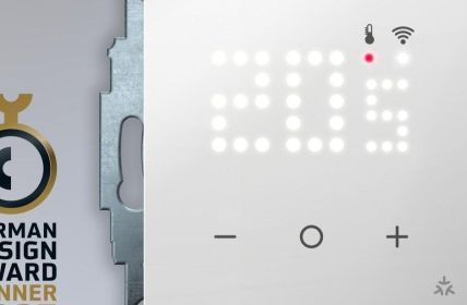 Smarte UTE 3500 und 3800 siegen beim Design Award EBERLE erhält German Design Award für innovative UTE (Foto: German Design Award. EBERLE Controls)