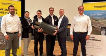 Westhausen startet nachhaltiges Wärmenetz mit zwei Großwärmepumpen und (Foto: GP JOULE)