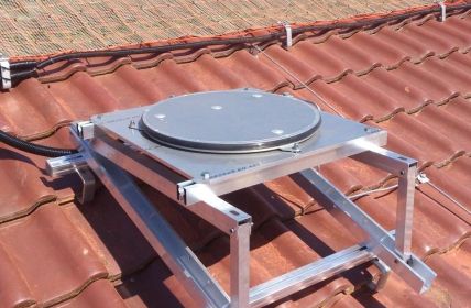 SAS-307 Frühwarnsystem misst Dachlast kontinuierlich und warnt Fahrzeuge (Foto: tbm hightech control GmbH)