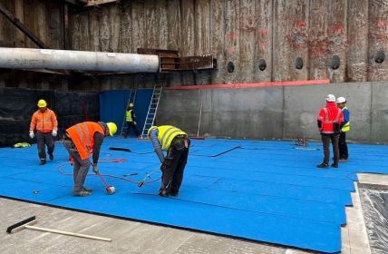 Remmers integriert wolfseal-Frischbetonverbund- und WP-Therm-Systeme für effektive druckwasserdichte (Foto: Remmers)