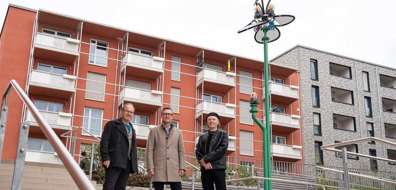 Wohnquartier monopol491 vereint moderne Architektur mit historischer Identität (Foto: wbg Nürnberg GmbH Immobilienunternehmen)