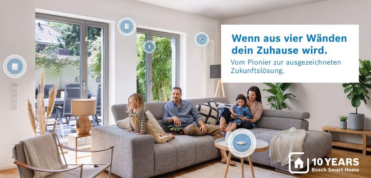 Zehn Jahre Bosch Smart Home: Sicherheit, Komfort sicher (Foto: Robert Bosch GmbH)