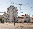 Denkmalgerechte Sanierung verbindet Neubau im autofreien kupa-Quartier München-Pasing (Foto: Sorin Morar. Schüco International KG)