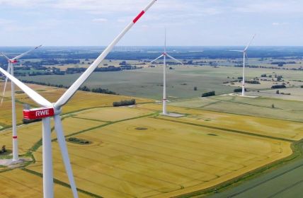 RWE stellt 22,8 MW Onshore-Windpark in Papenhagen in Betrieb (Foto: RWE.)
